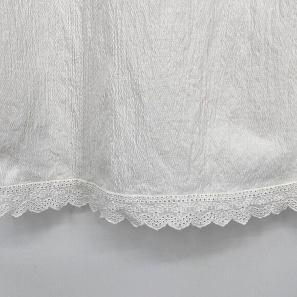 Soft Surroundings Canary Island Embroidered Tunic Top White Multi Size‎ M - Picture 10 of 14